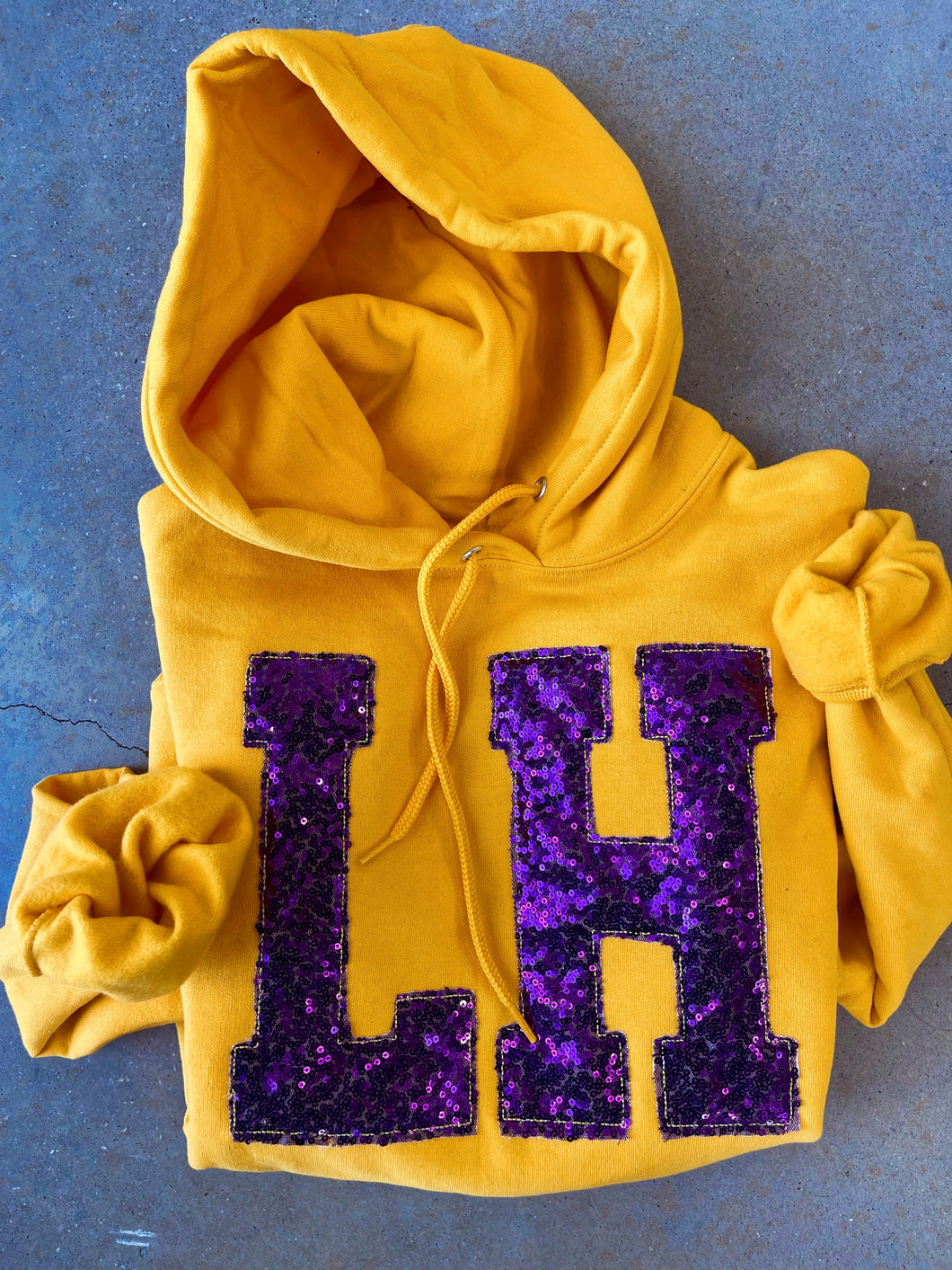 YOUTH GAMEDAY LH SEQUIN HOODIE